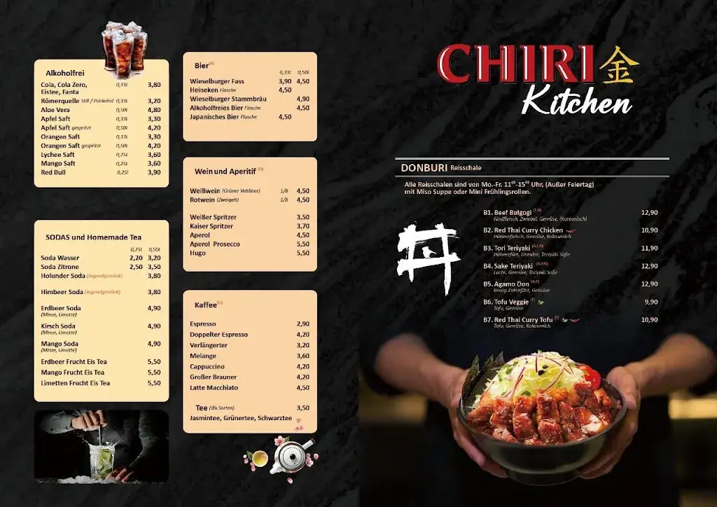 Menu_Chiri Kitchen_Politischer Bezirk Sankt Pölten_image_3