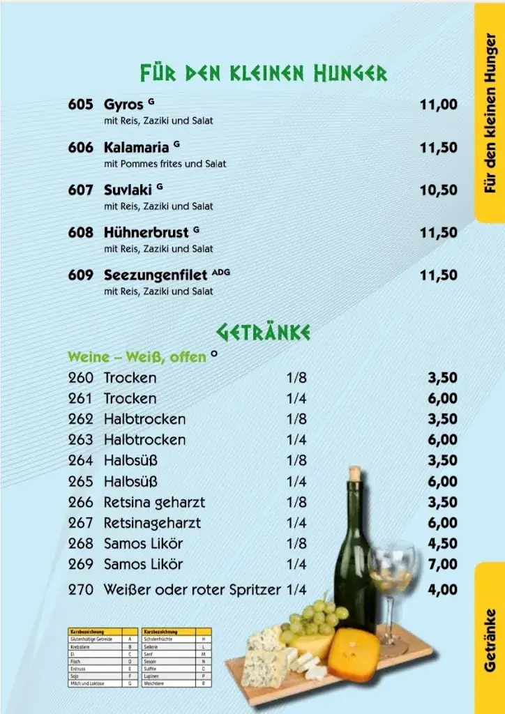 Menu_Griechisches Restaurant Artemis_Pottschach_image_2