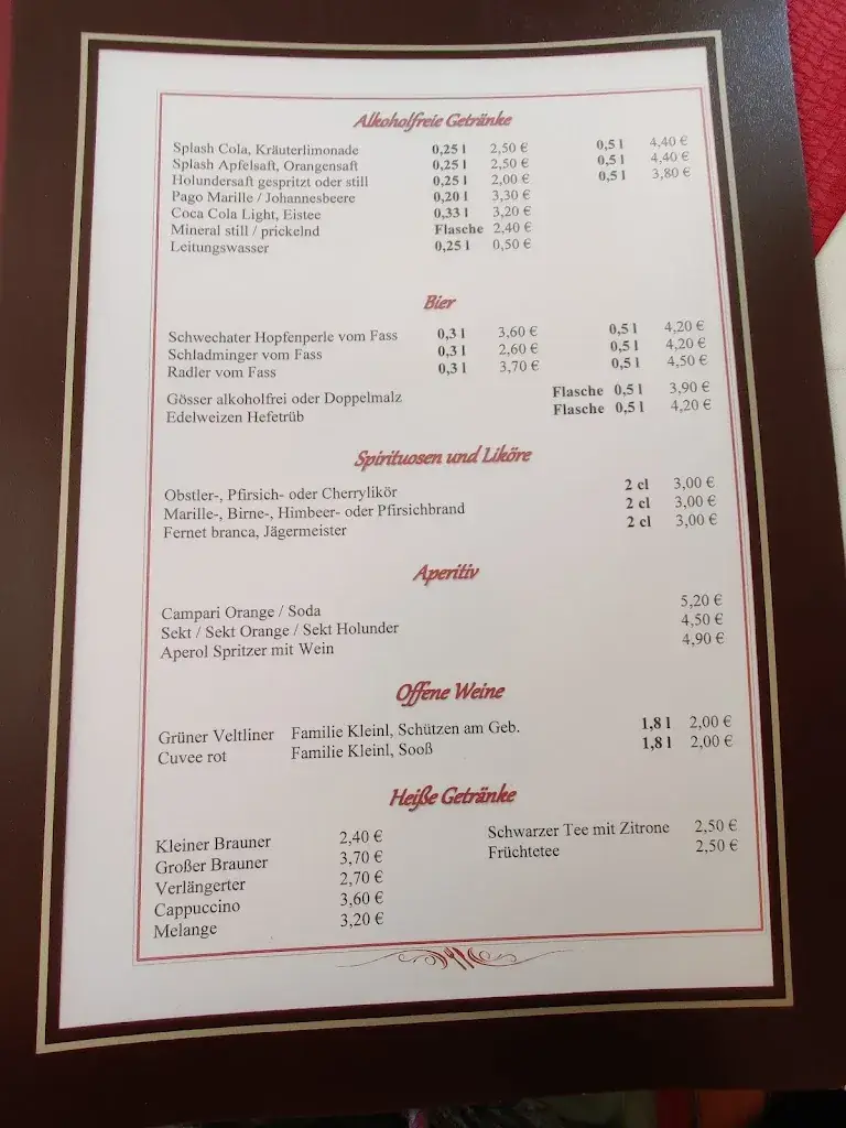 Menu_Landgasthof Hausmann_Puchberg am Schneeberg_image_1