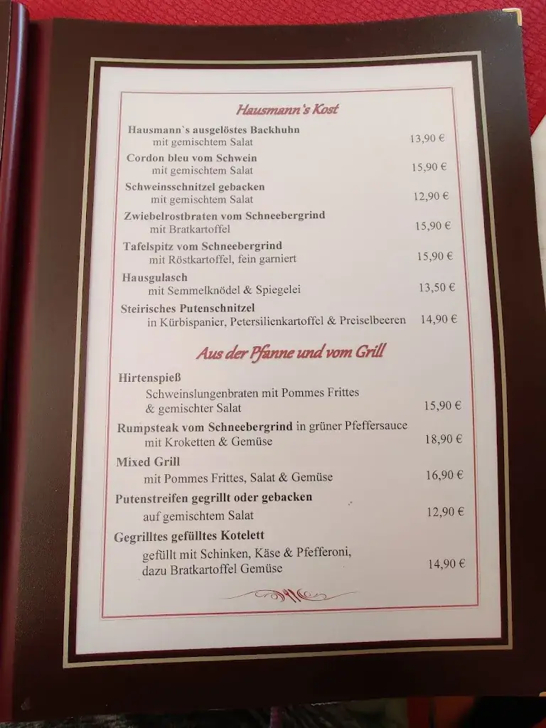 Menu_Landgasthof Hausmann_Puchberg am Schneeberg_image_4