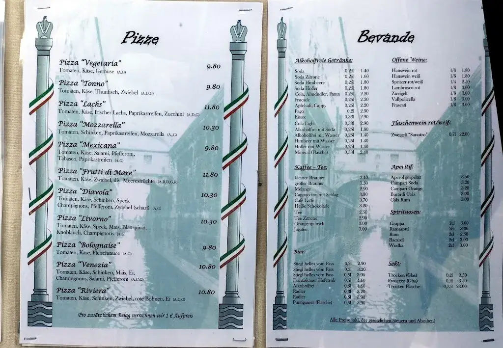 Menu_Pizzeria Alpentaverne_Puchberg am Schneeberg_immagine_1