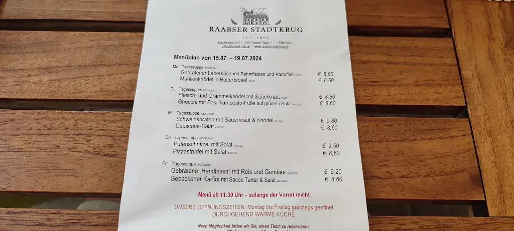 Menu_Raabser Stadtkrug_Raabs an der Thaya_image_1