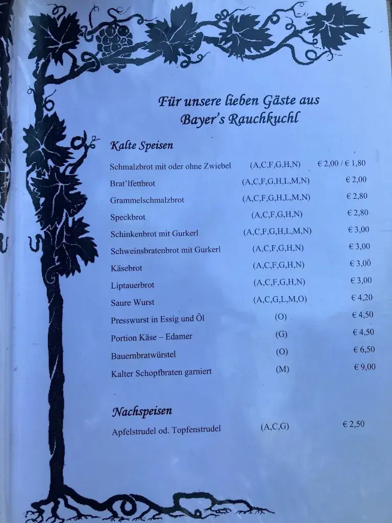 Menu_Rauchkuchl Heurigenschenke_Breitenbrunn_immagine_2