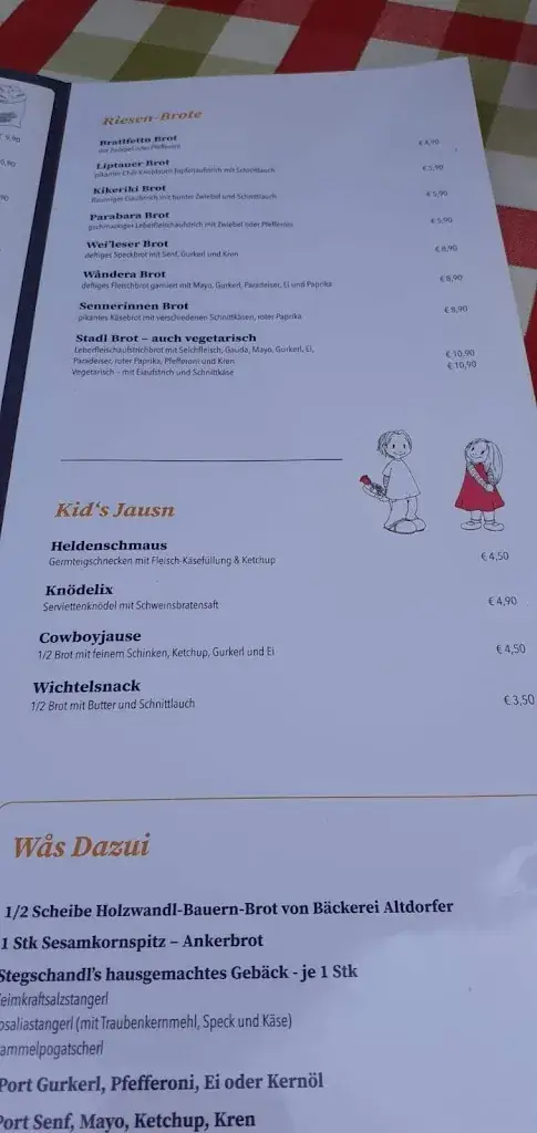 Menu_Heurigenrestaurant Stegschandl_Krensdorf_immagine_1