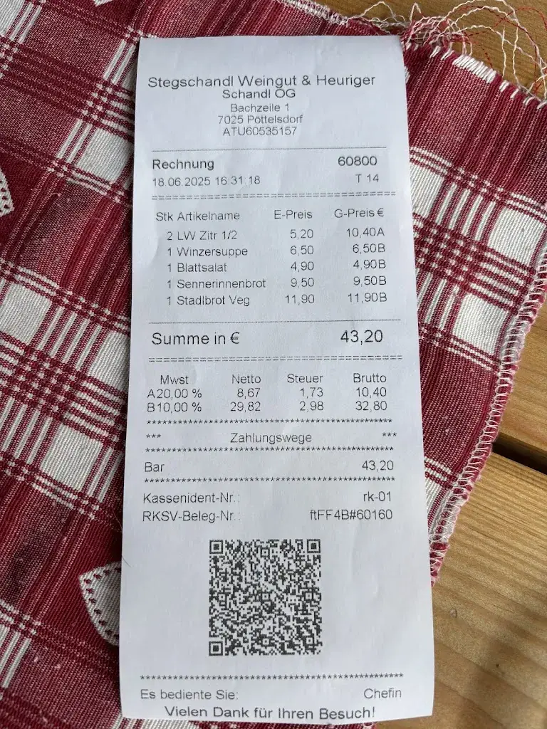 Haradl Weber_Heurigenrestaurant Stegschandl_Krensdorf_recensione