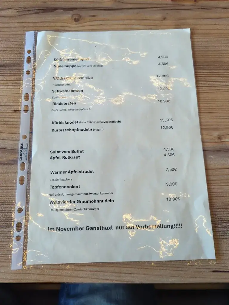 Menu_Burgschenke Rappottenstein_Rappottenstein_image_2