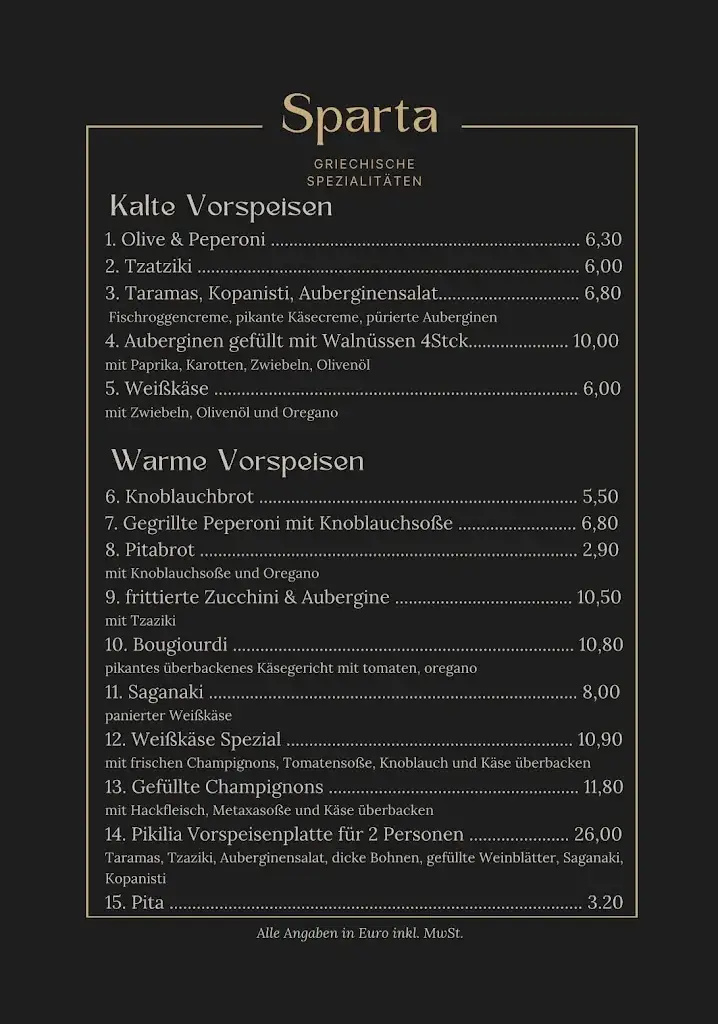 Menu_Restaurant Sparta_Pottenstein_image_1