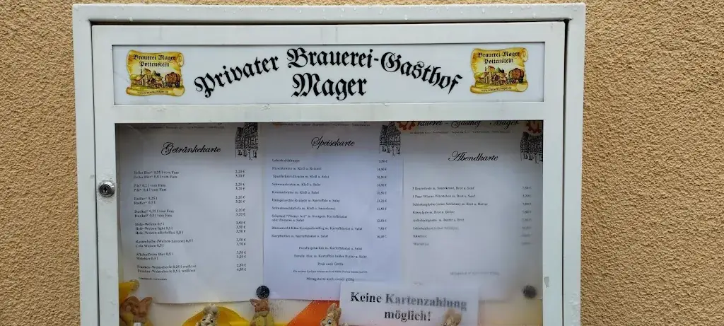 Menu_Brauerei und Gaststätte Mager_Pottenstein_image_3