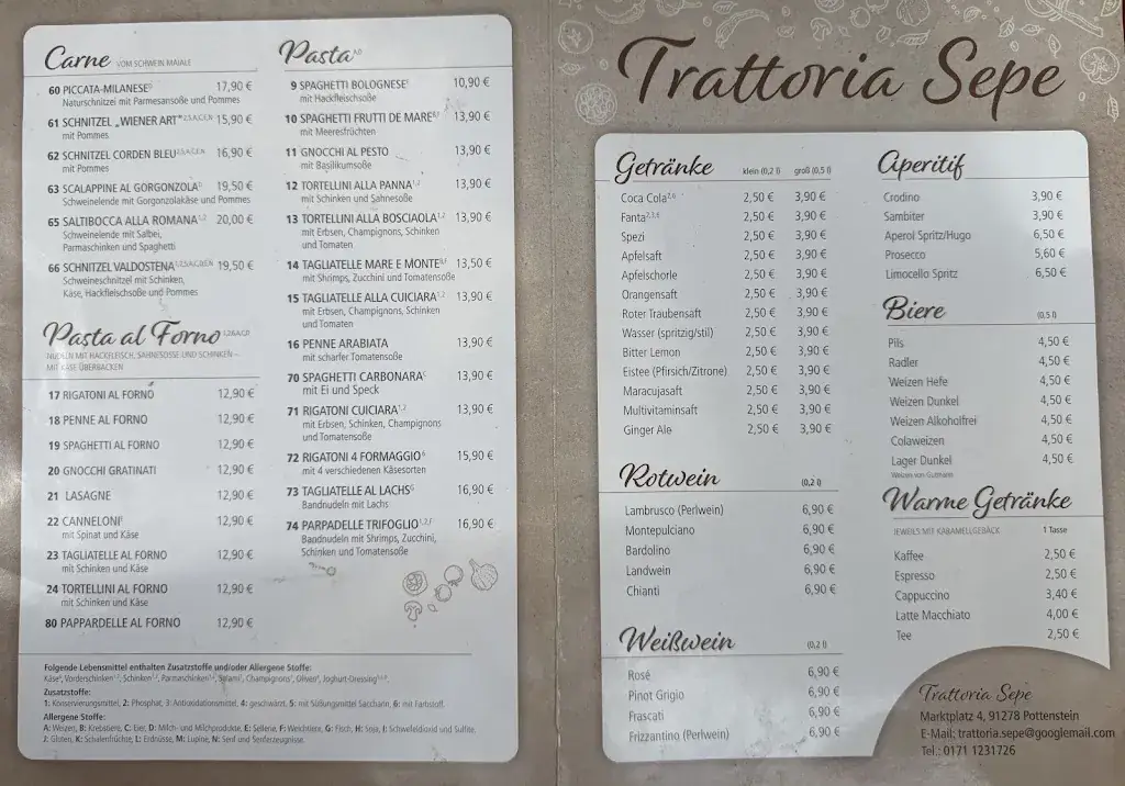 Menu_Trattoria sepe_Pottenstein_immagine_1