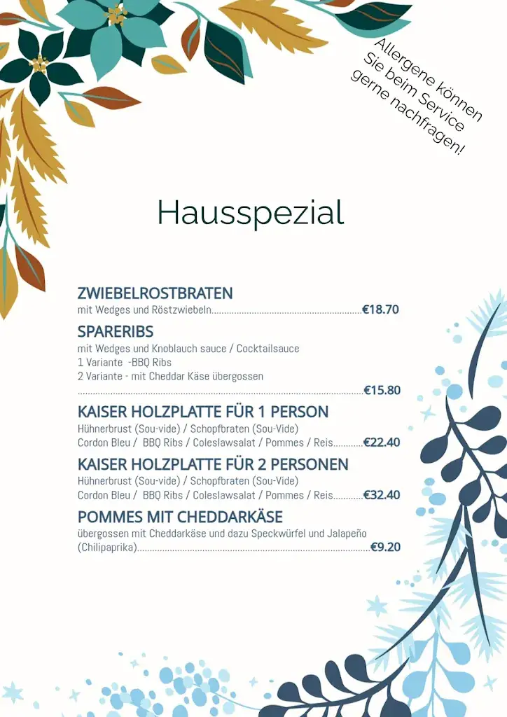 Menu_Lakeside Kaiser Steinbrunn_Krensdorf_image_3