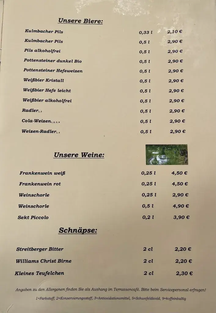 Menu_Terassencafe an der Teufelshöhle_Pottenstein_immagine_4