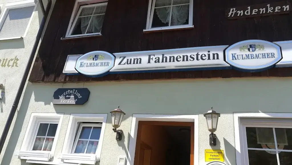 Gaststätte Zum Fahnenstein restaurant in Pottenstein