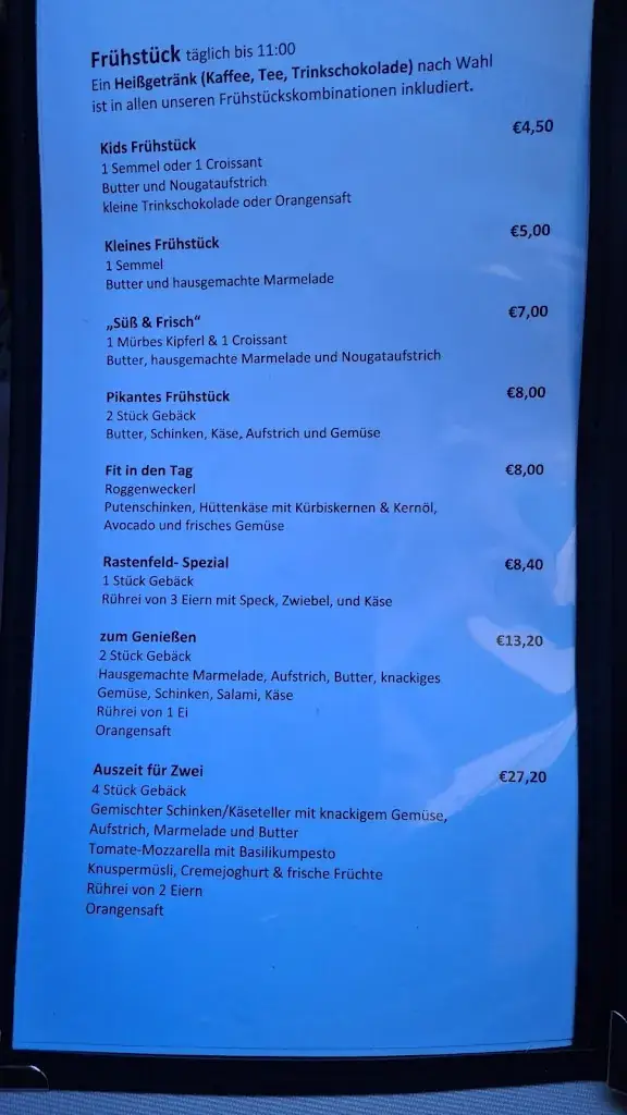 Menu_Cafe Joschi_Rastenfeld_immagine_1