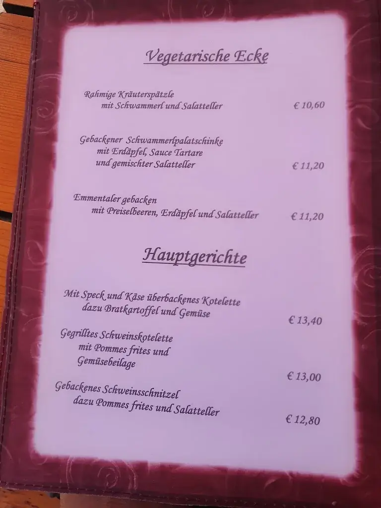 Menu_Almgasthaus Rehberg_Rehberg_immagine_2