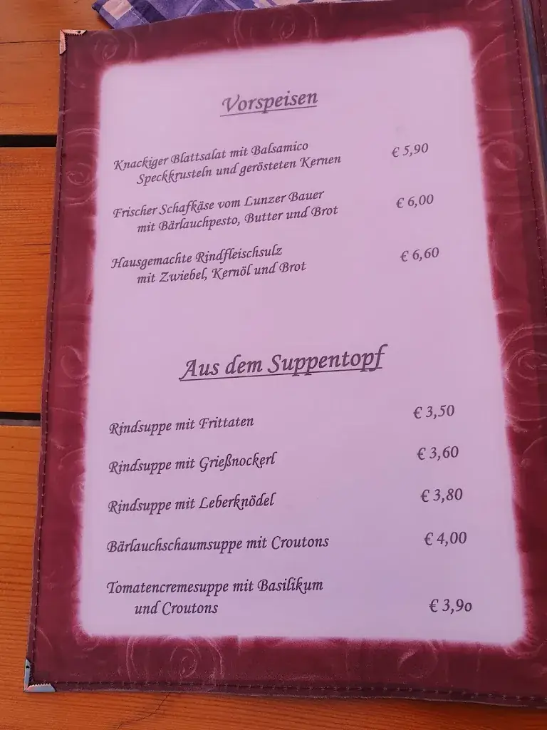 Menu_Almgasthaus Rehberg_Rehberg_immagine_3