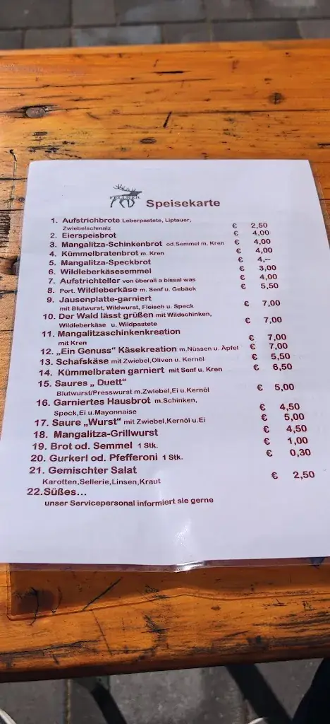 Menu_Oleander Heuriger_Reisenberg_immagine_2