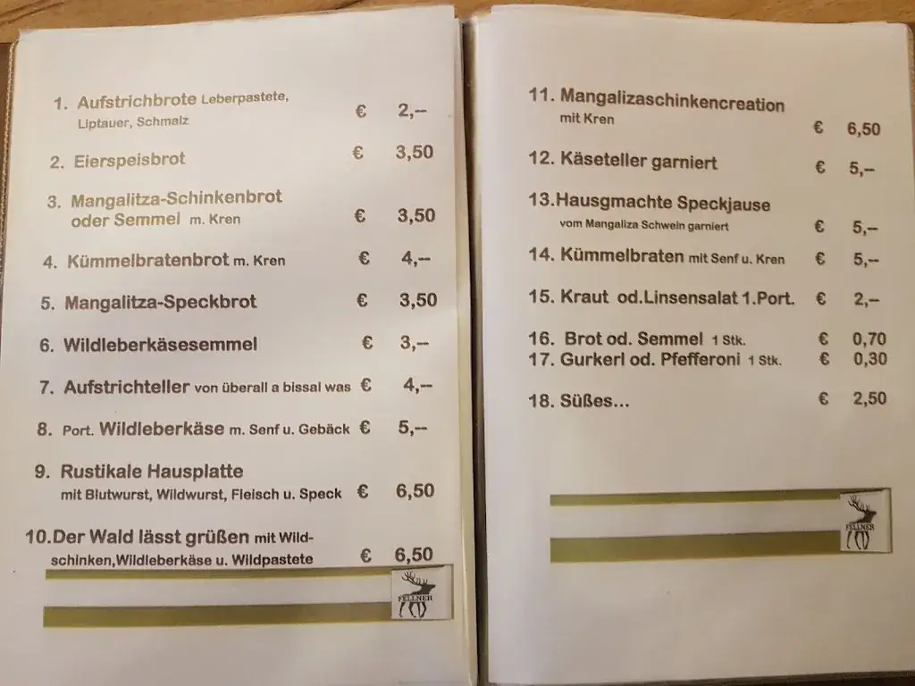 Menu_Oleander Heuriger_Reisenberg_immagine_3