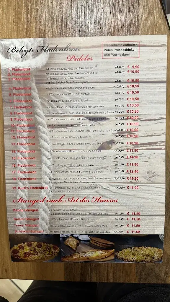 Menu_Kurtis Restaurant Ruprechtshofen_Ruprechtshofen_image_3