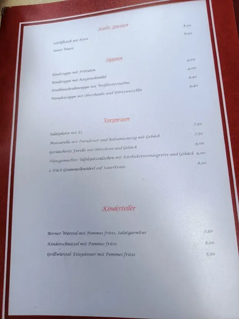 Menu_Gasthof zum Niederhaus - Familie Perthold_Sankt Aegyd am Neuwalde_image_2