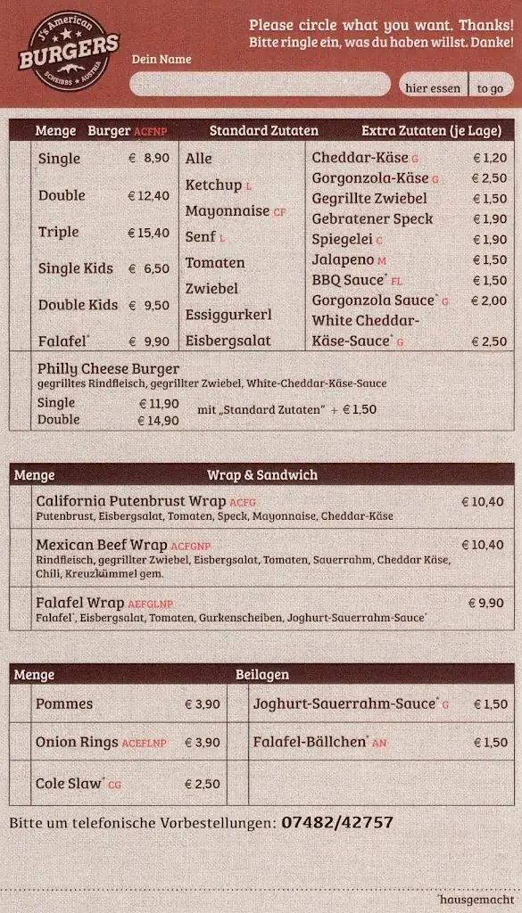 Menu_J´s American Burgers_Scheibbs_image_1