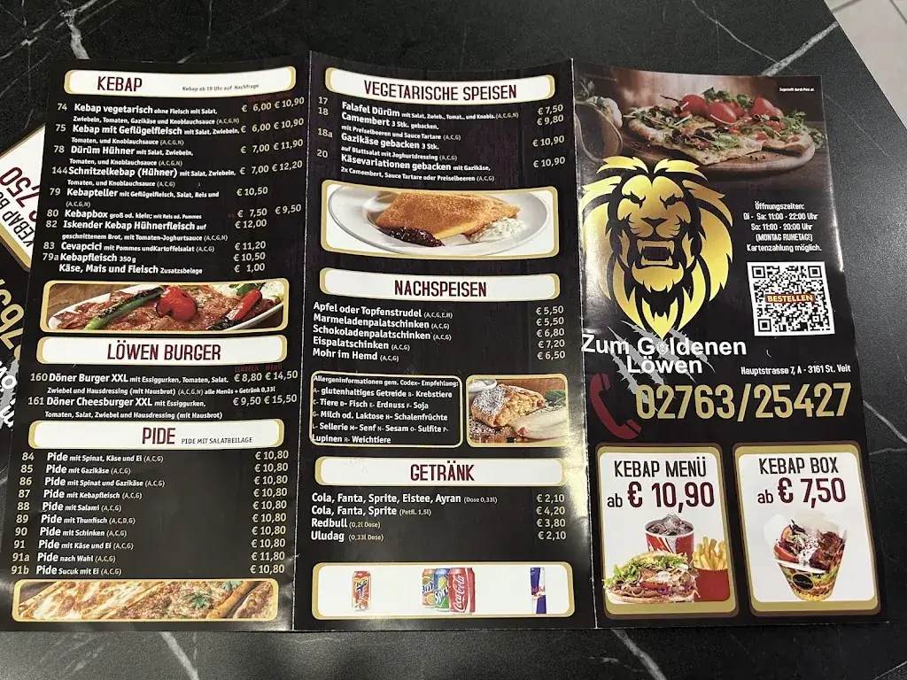 Menu_Zum Goldenen Löwen_Sankt Veit an der Gölsen_immagine_2