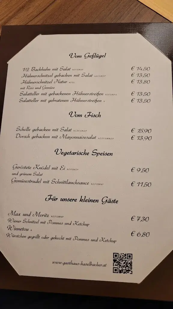 Menu_Gasthaus Haselbacher_Schottwien_immagine_3