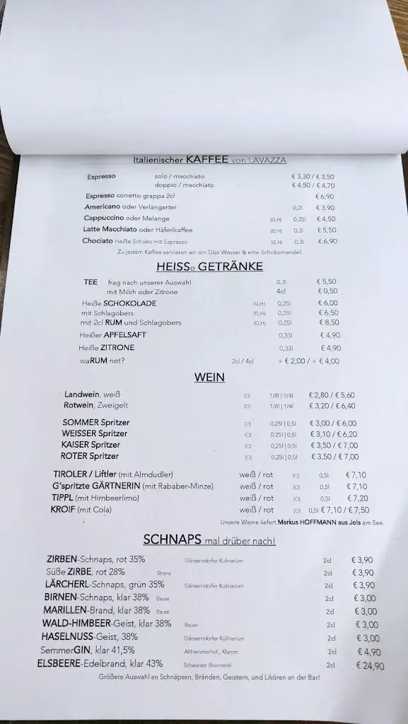 Menu_Pollereshütte am Sonnwendstein_Schottwien_immagine_1