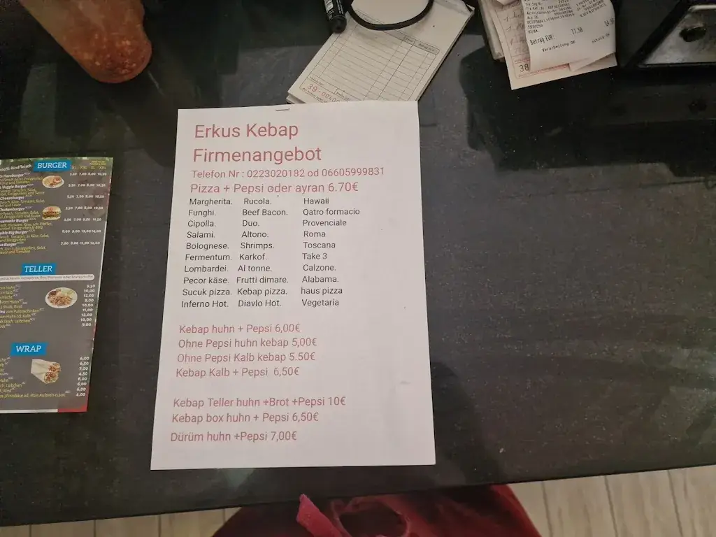 Menu_Erkus Döner Pizza Schnitzel_Schwadorf_immagine_1