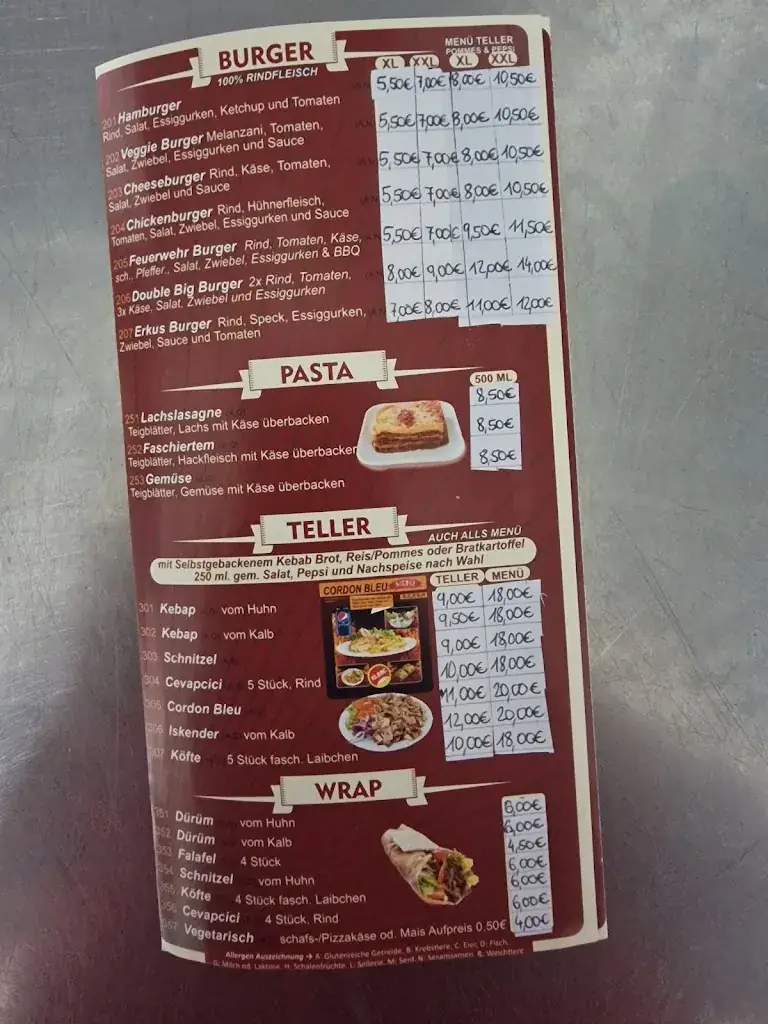 Menu_Erkus Döner Pizza Schnitzel_Schwadorf_immagine_4