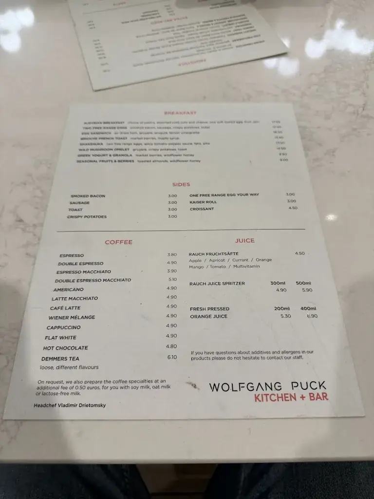 Menu_Wolfgang Puck Kitchen & Bar_Schwechat_image_3