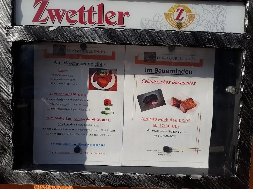 Menü_Harry's Thayaquellenhof_Schweiggers_Bild_1