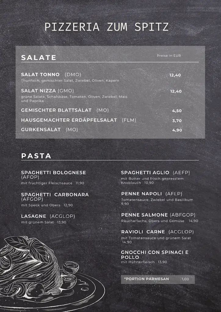 Menu_Pizzeria Restaurant zum Spitz_Seebenstein_image_2