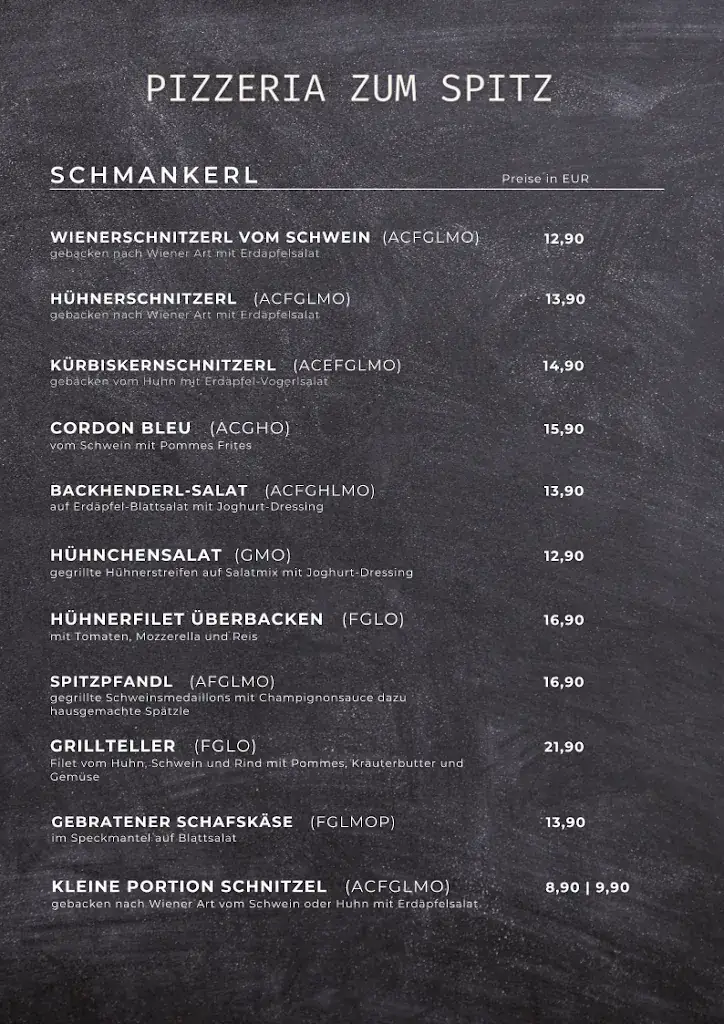Menu_Pizzeria Restaurant zum Spitz_Seebenstein_image_3