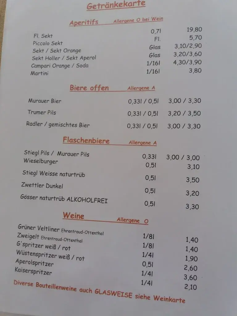 Menu_Gasthaus - Die Kleine Post_Sieghartskirchen_image_1