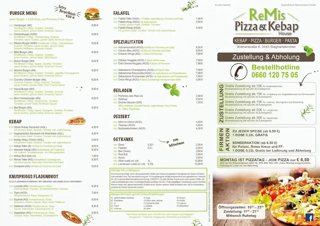Menü_Pizza Kebap ReMis_Sieghartskirchen_Bild_1