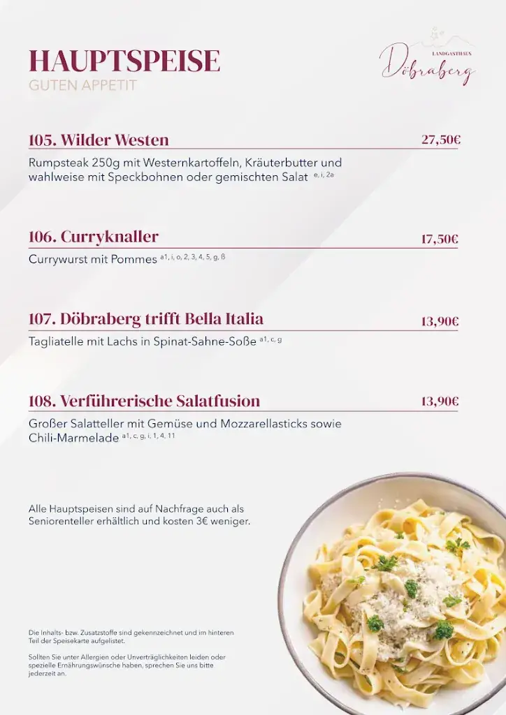 Menu_LANDGASTHAUS Döbraberg_Schwarzenbach_immagine_3