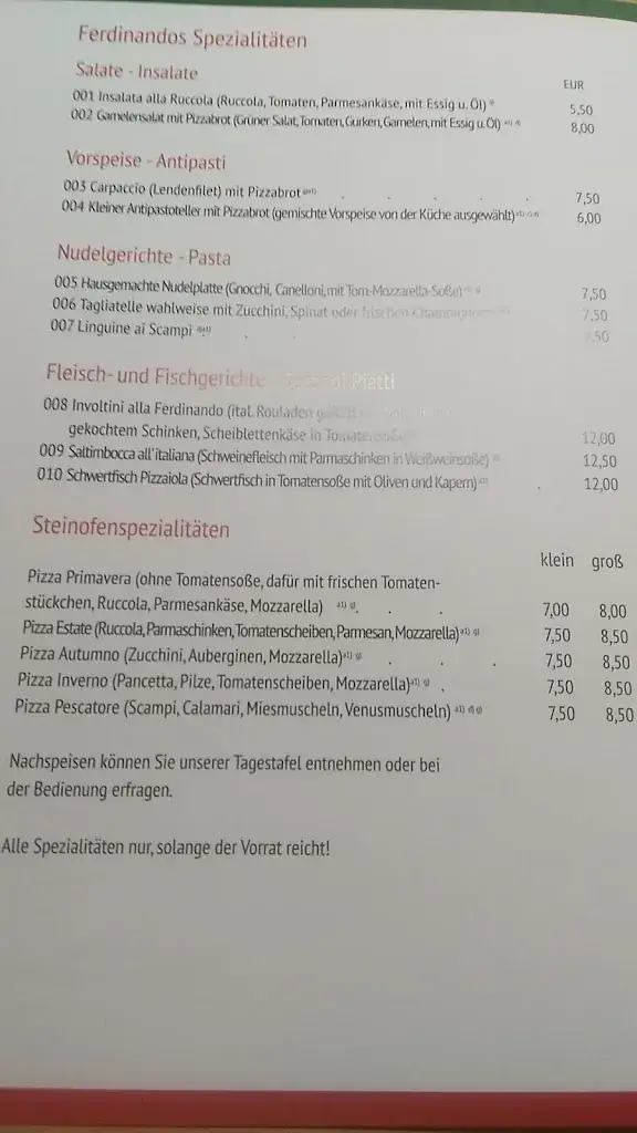 Menu_Da Ferdinando_Schwarzenbach_immagine_1