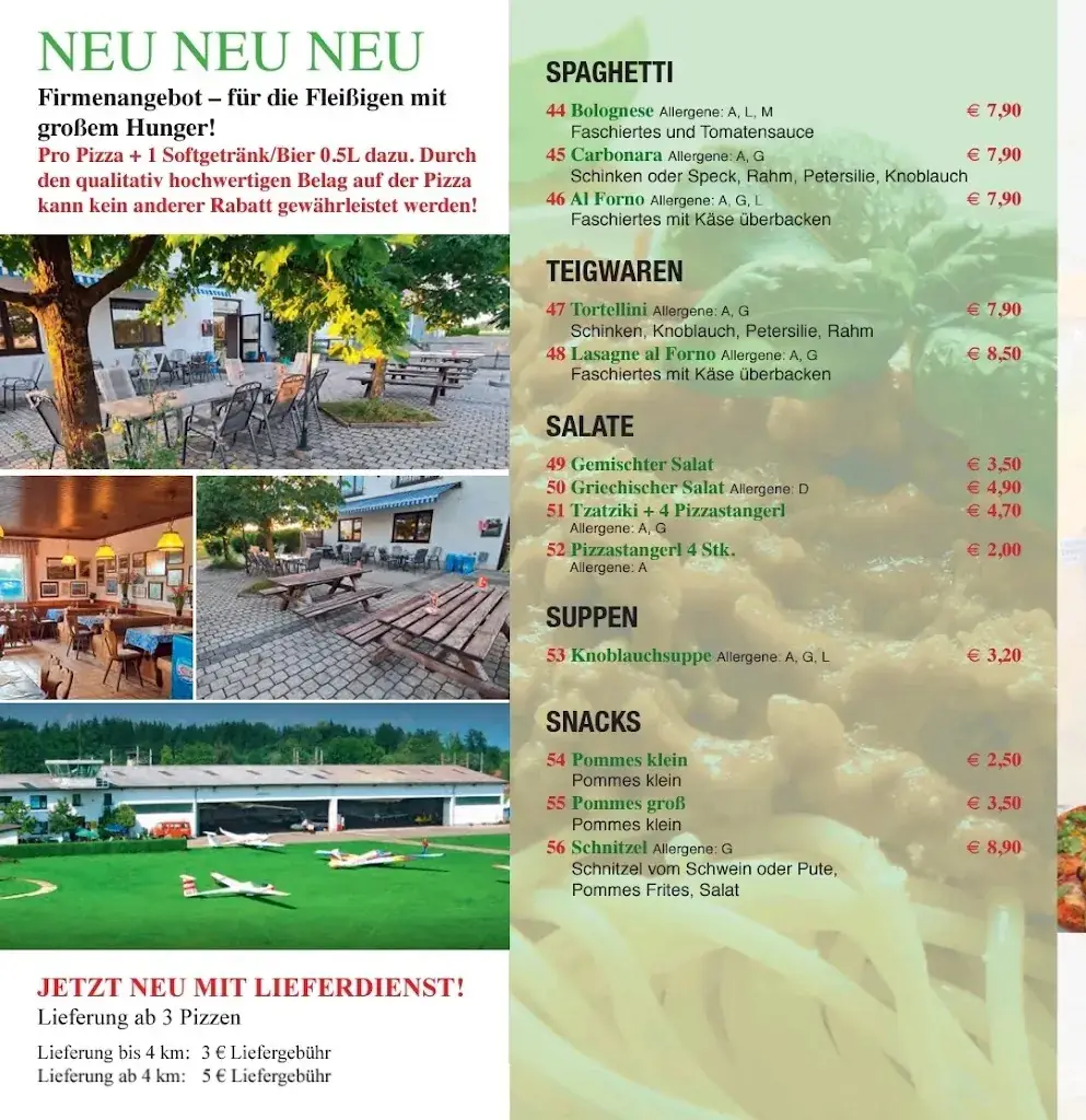 Menu_Pizzeria Seitenstetten / Fliegerstüberl_Seitenstetten Markt_immagine_2