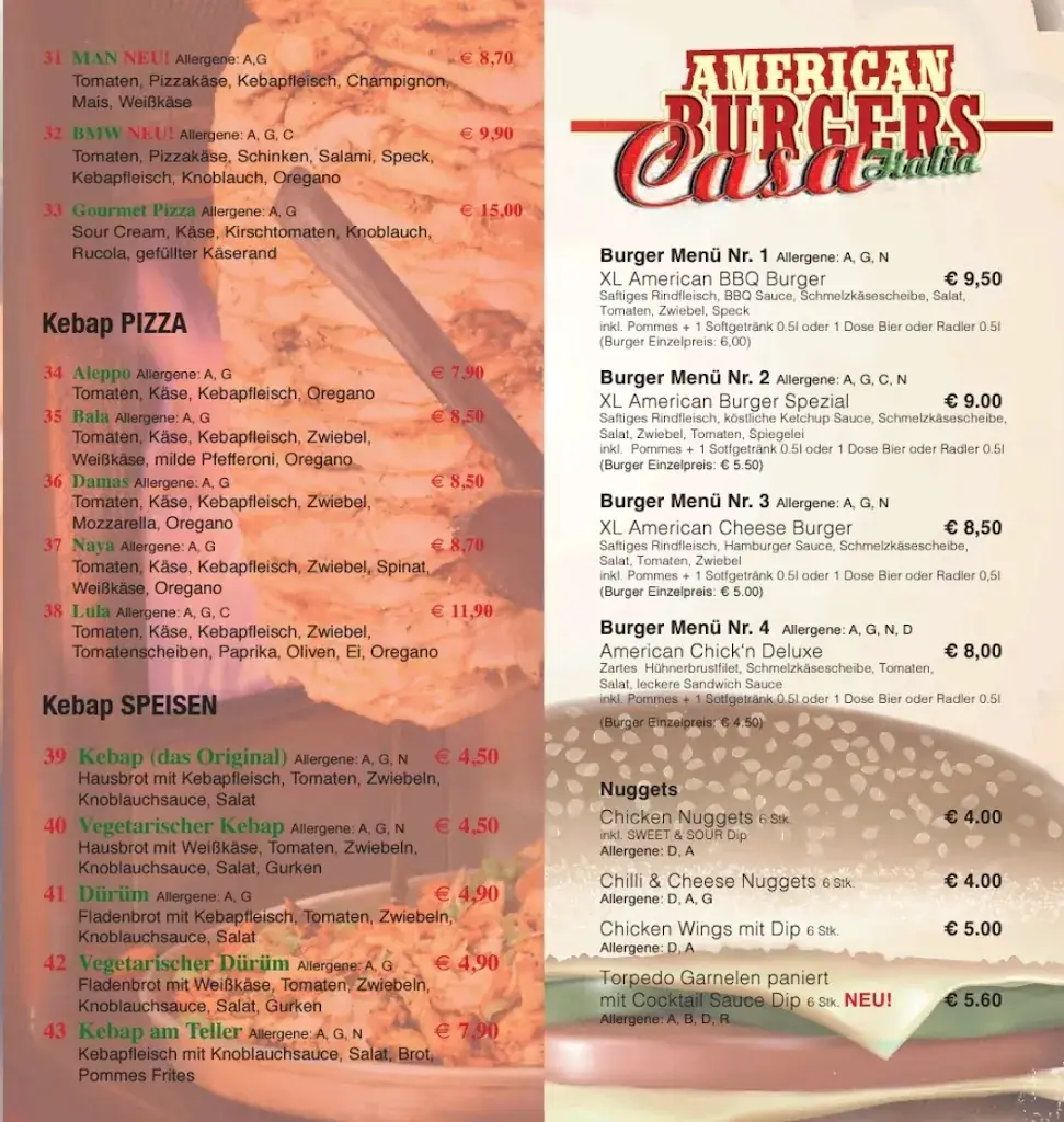 Menu_Pizzeria Seitenstetten / Fliegerstüberl_Seitenstetten Markt_immagine_4