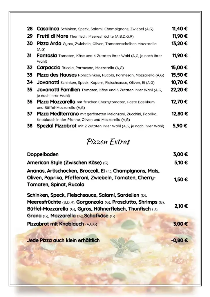 Menu_Trattoria Jovanotti_Sollenau_imagen_3
