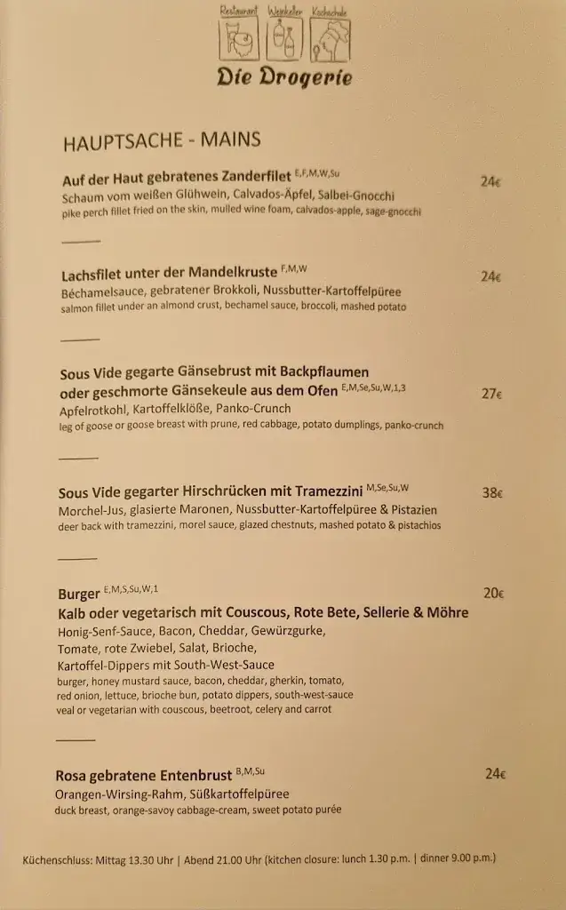 Menu_Restaurant Die Drogerie Senftenberg_Senftenberg_image_1