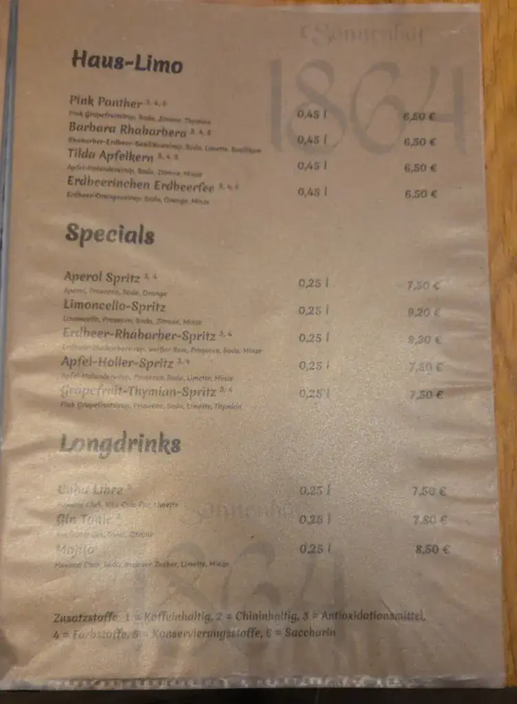 Menu_Restaurant Sonnenhof 1864_Senftenberg_image_3