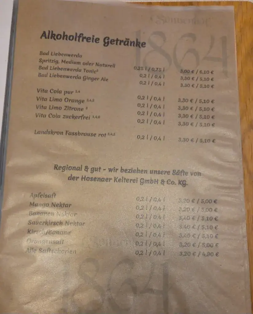 Menu_Restaurant Sonnenhof 1864_Senftenberg_image_4