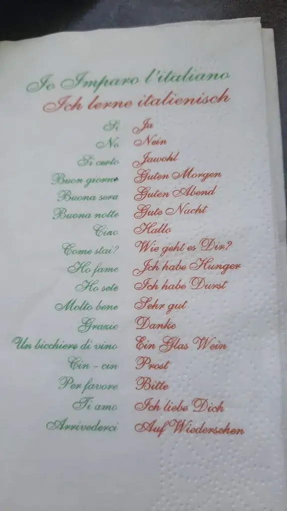 Menu_Ristorante Italiano - La Villa del Lago_Senftenberg_immagine_4