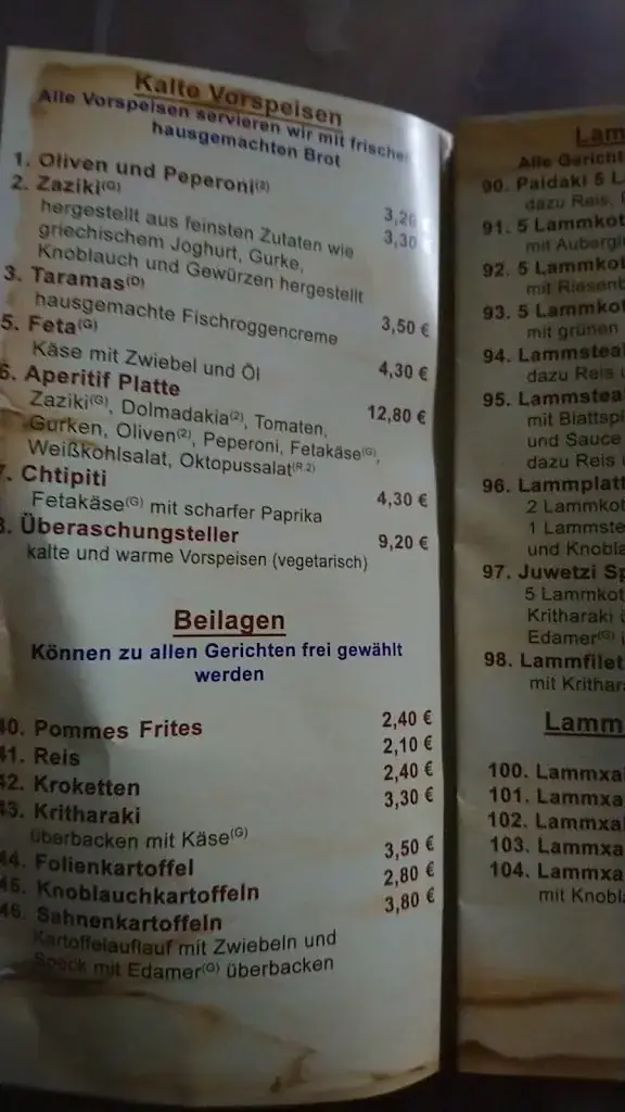 Menu_Restaurant Olympia_Senftenberg_immagine_4