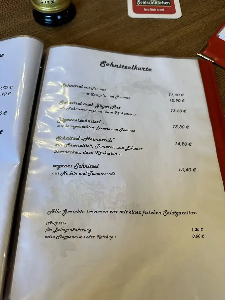 Menu_Gaststätte Heimatruh_Senftenberg_immagine_3