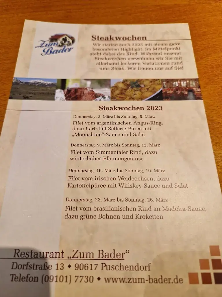 Menu_Restaurant „Zum Bader“_Moschendorf_image_1