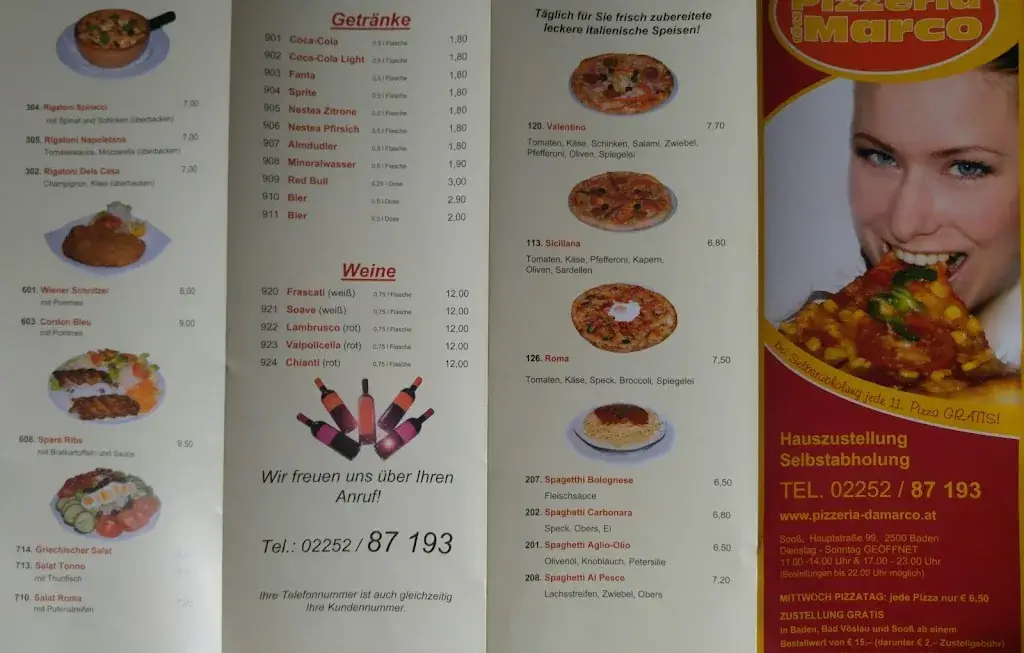 Menu_Pizzeria Da Marco_Sooss_immagine_2