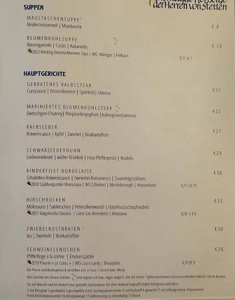Menu_ZUM OCHSEN_Stetten_immagine_1