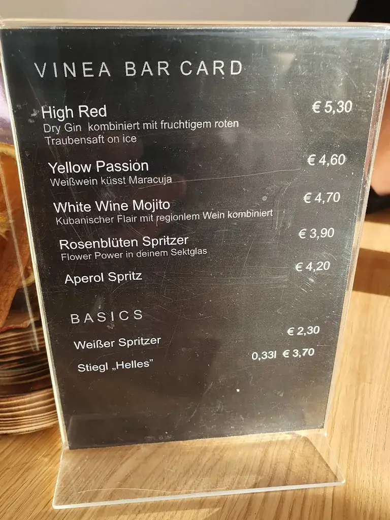 Menu_VINEA Lounge_Teesdorf_image_1